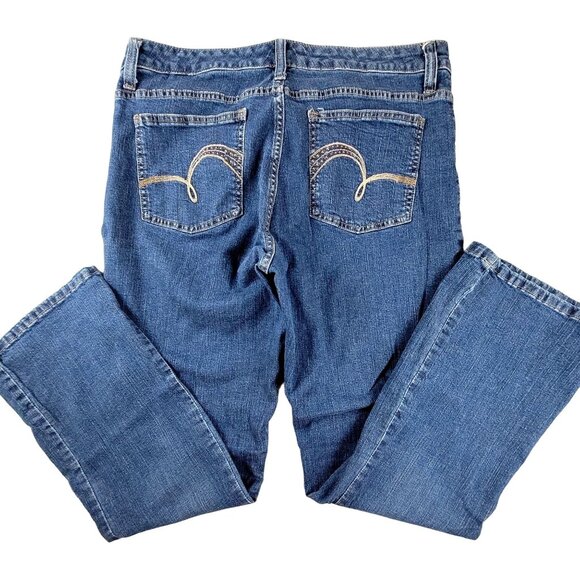 Lee Womans Jeans Slender Secret Lower on the Waist size 14 Short JH1599503 - Picture 2 of 5